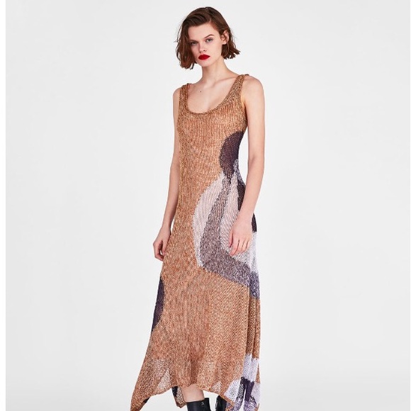 Zara Dresses & Skirts - [ZARA] LIMITED EDITION KNIT MAXI DRESS